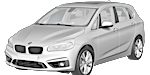 BMW F45 U0348 Fault Code